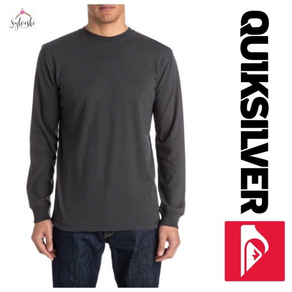 Quiksilver Other - 🆕Quiksilver Men's Snit Crew Plain Long Sleeve
